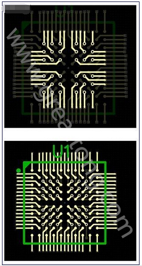 如何布線不同的BGA圈，從最外層開始，直到中心-深圳宏力捷